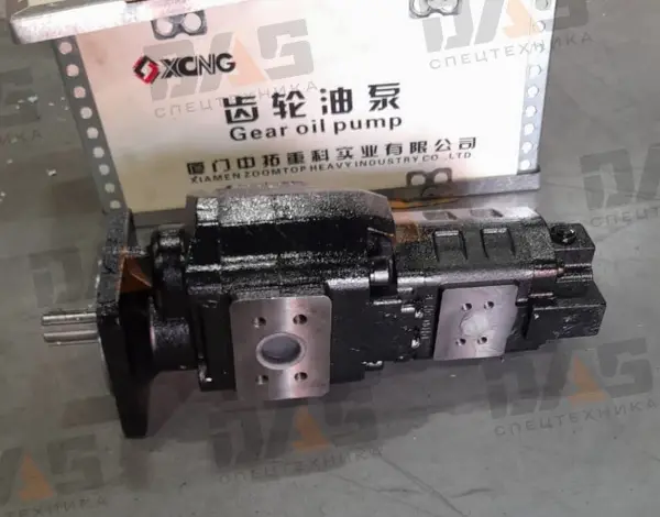 Насос рабочего оборудования сдвоенный CBGJ-2080/1010-XF L (6 шлиц)