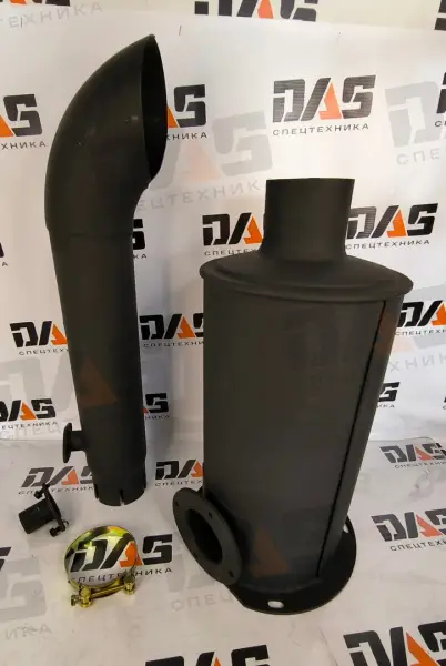Труба выхлопная (глушитель) WD615, WD10