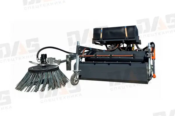 Щетка дорожная коммунальная Lonking CDM833 (с передним бункером) BRMFB_FL-550-2400