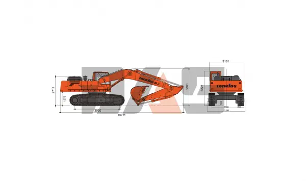 Экскаватор Lonking CDM6336 купить в Сургуте